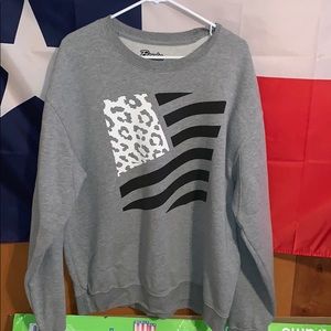 Popular Demand Crewneck Flag long sleeve